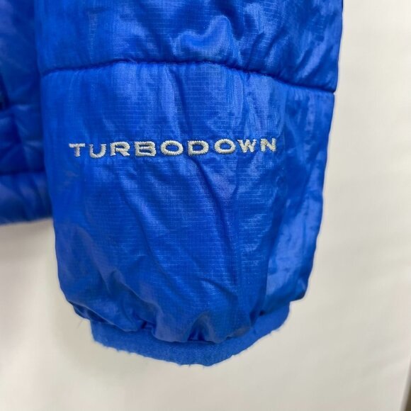 Columbia Women's XS Down Feather Jacket Omni Heat Interchange Turbodown Blue - Picture 7 of 11